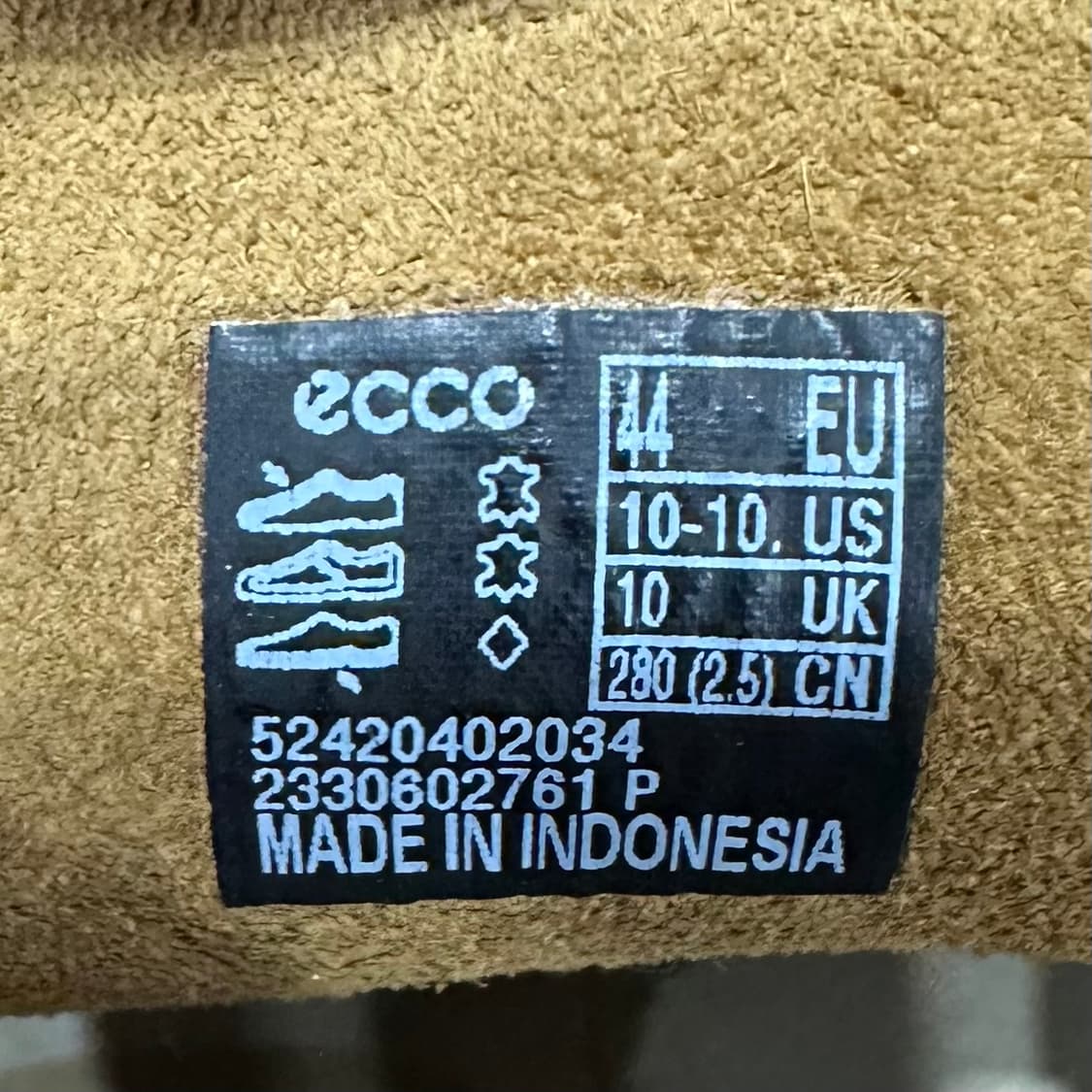 280) 에코 ECCO 모카신 남섵 남자 로퍼  코즈모 스웨이드 브라운 상품이미지9