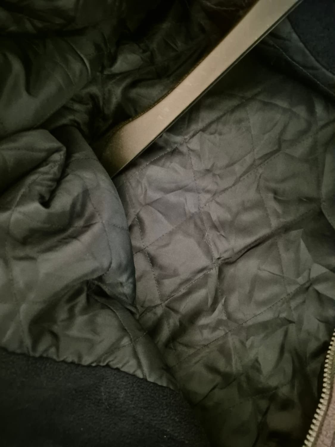 Vintage 후리스 배색 후드자켓 XXL 상품이미지5