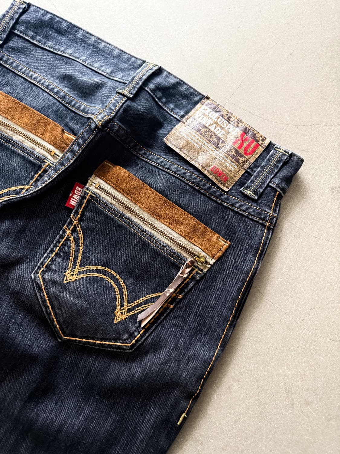 Vintage Edwin Western Denim Pants 상품이미지5