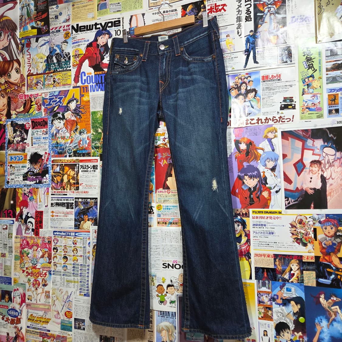 트루릴리전 빌리 진청 데님 팬츠 상품이미지6