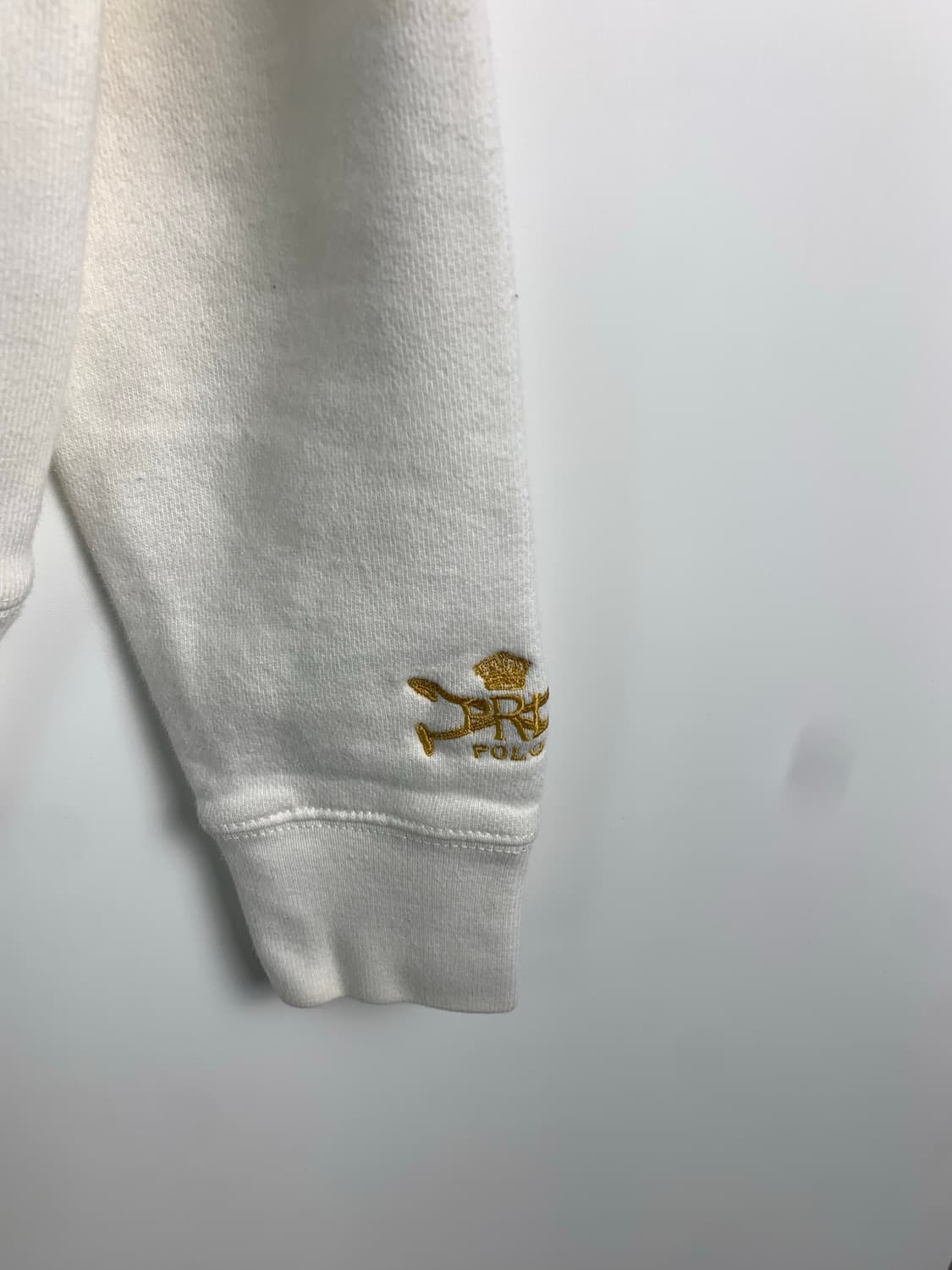 폴로 랄프로렌 럭비 빅포니 화이트 후드티 상품이미지8