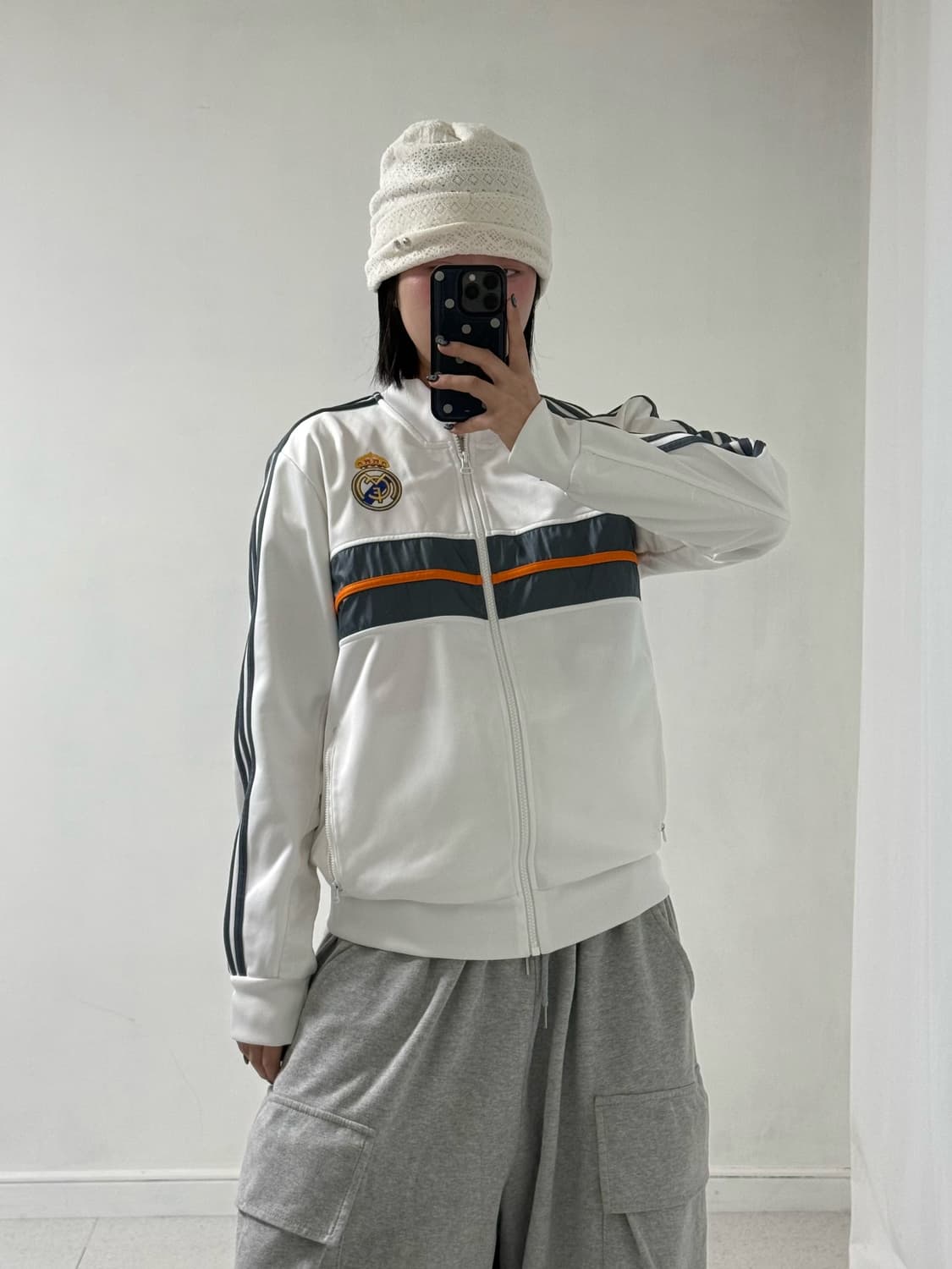 아디다스 화이트 레알마드리드 져지 상품이미지3