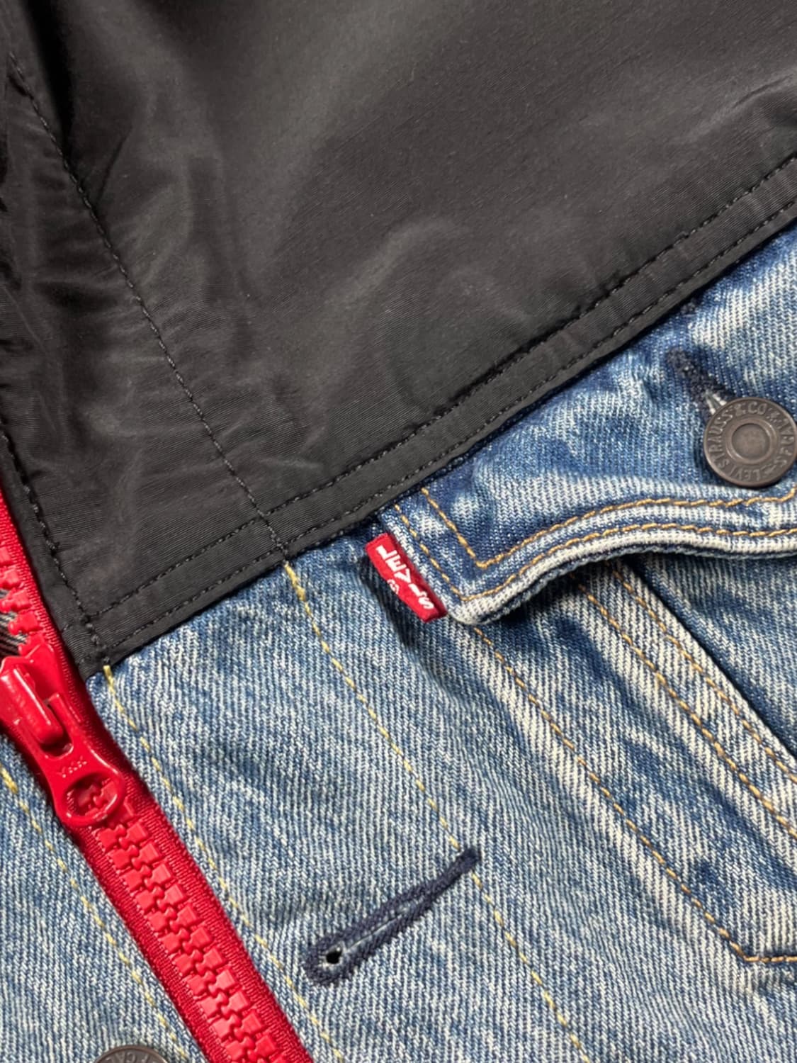 Levi's 나일론 도킹 데님자켓 (Big E) 상품이미지5