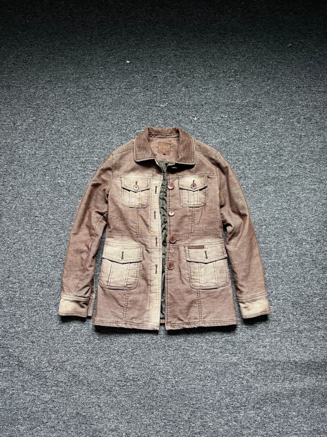 빈티지 코듀로이 헌팅 자켓 상품이미지1