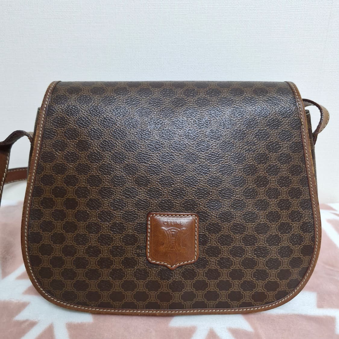 Celine 올드 셀린느 마카담 숄더백 정품 트리옹프 상품이미지1