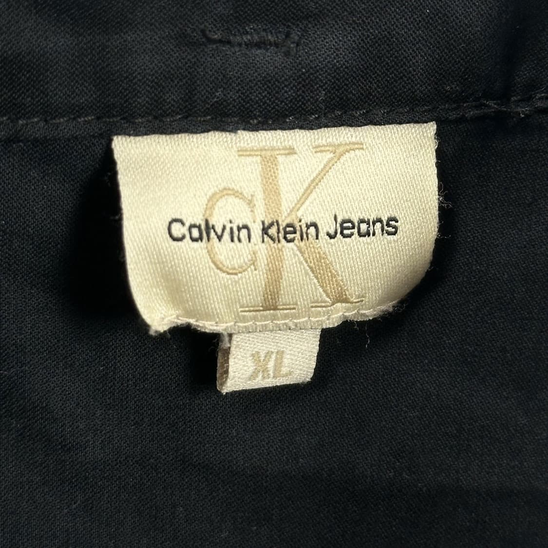 캘빈클라인 CK 클래식 블랙 블루종 자켓 (XL) 상품이미지6
