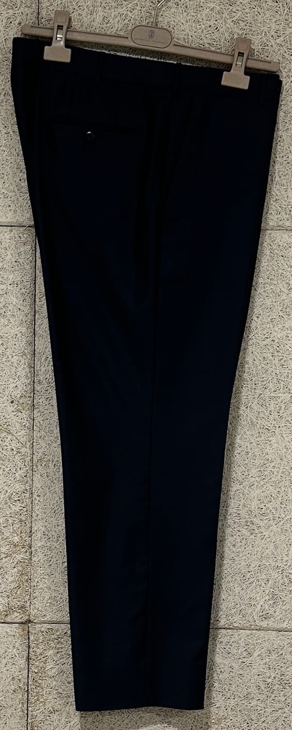 제냐 울팬츠 슬랙스 다크네이비 팬츠 상품이미지2