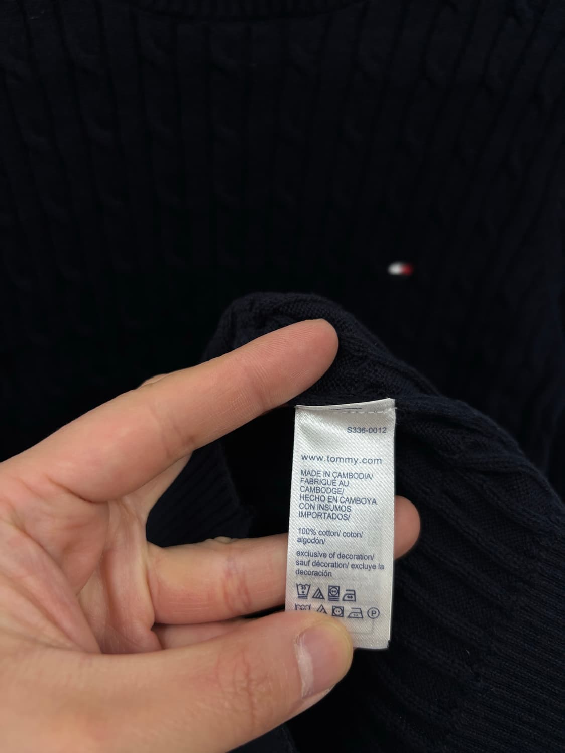 타미힐피거 우먼 케이블 니트  상품이미지5