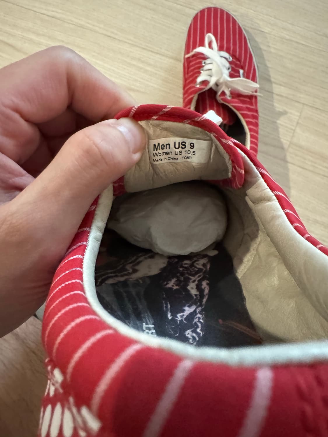 슈프림 꼼데 반스 상품이미지2