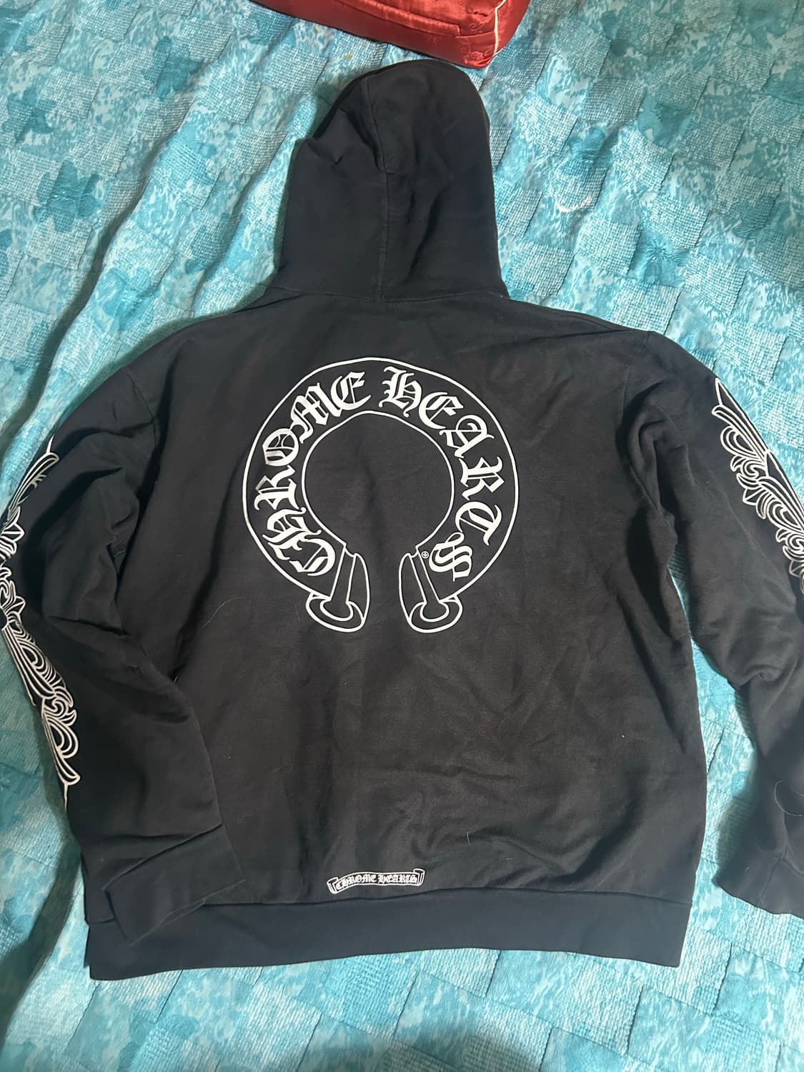 크롬하츠 홀스슈 플로랄 후드티 상품이미지1