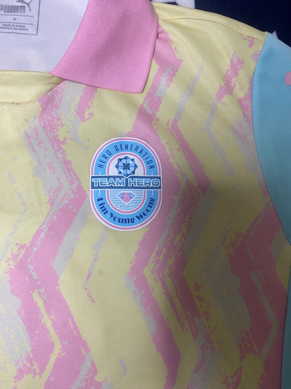 푸마 임영웅 팀 히어로 저지 상품이미지3