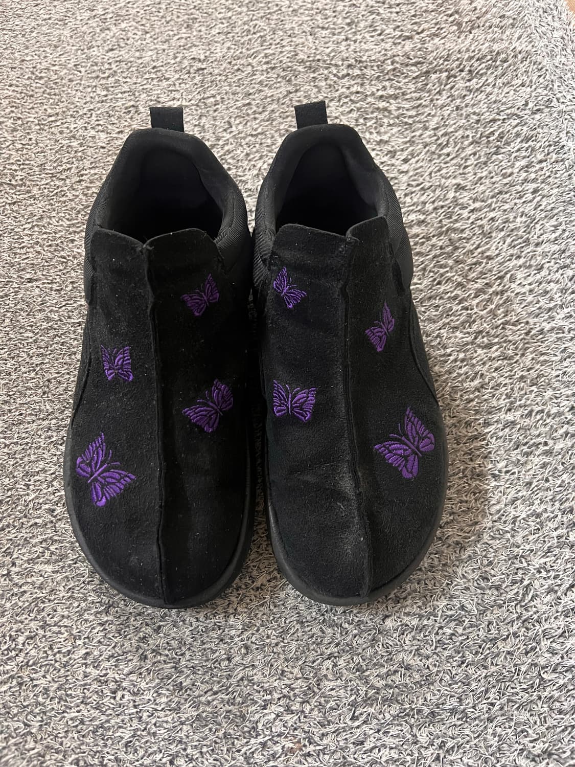 리복x니들스 비트닉 목 코어 블랙 퍼플 상품이미지1