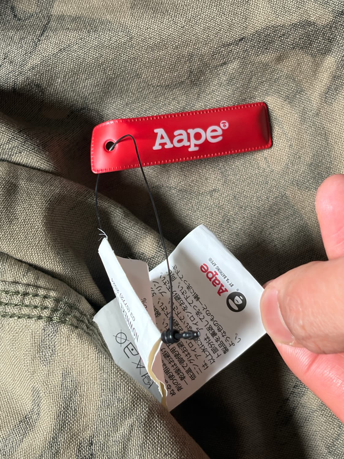 에이프(AAPE by A Bathing Ape) 밀리터리 카모 셔츠 상품이미지7