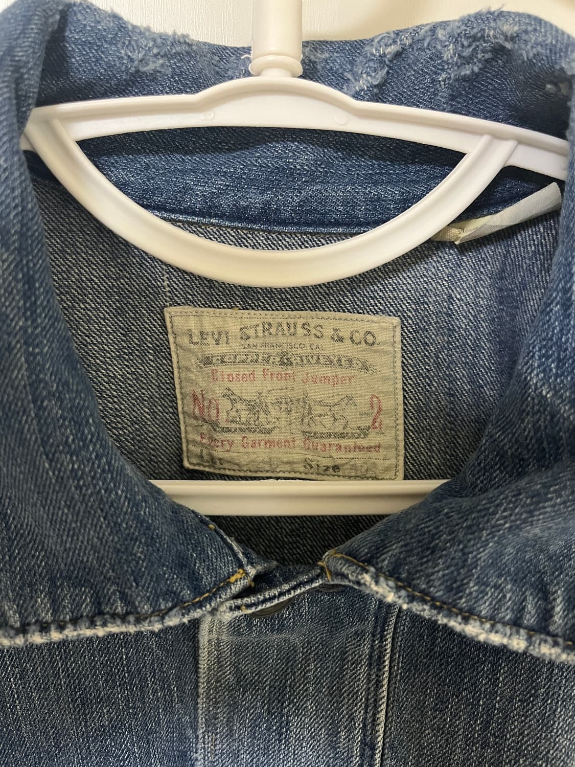 리바이스빈티지클로딩 LVC Closed Front Jumper M 40 상품이미지2