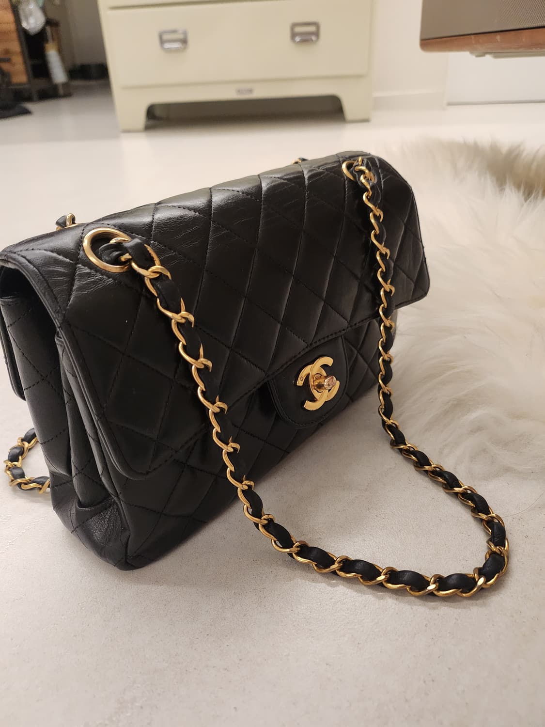 샤넬 더블사이드 클래식 더블플랩 숄더백 정품 레어템 상품이미지5