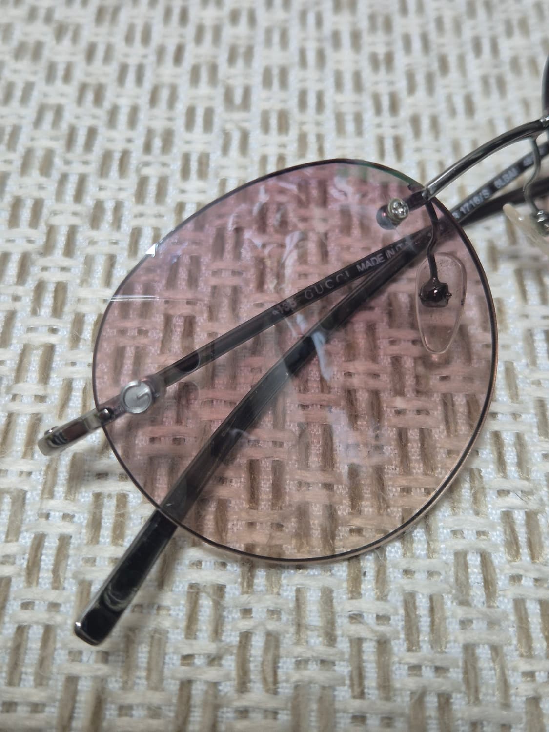 (정품) 구찌 무테 선글라스 틴트 선글라스 상품이미지10