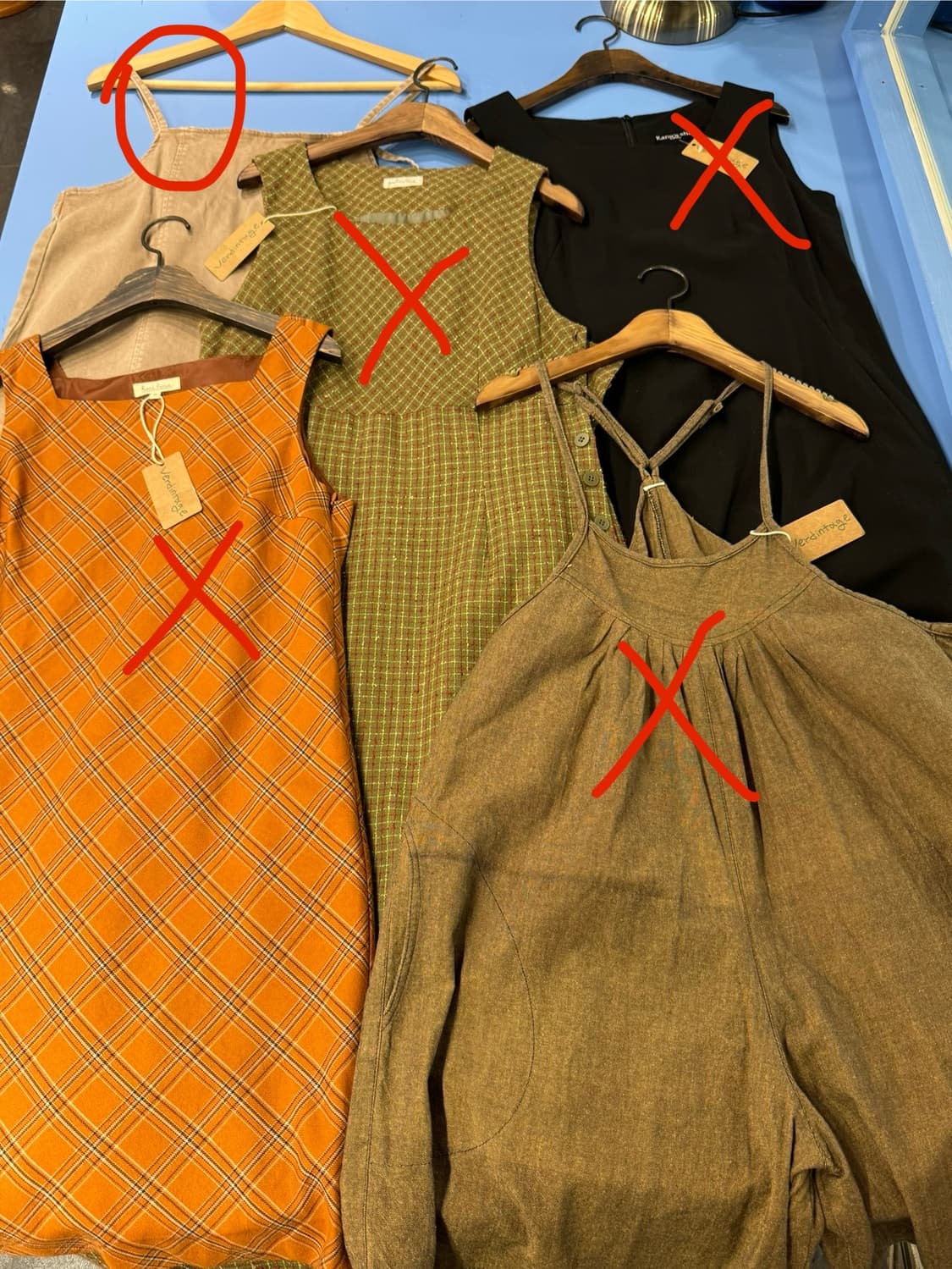 빈티지원피스 일본빈티지 장당4천원 상품이미지2