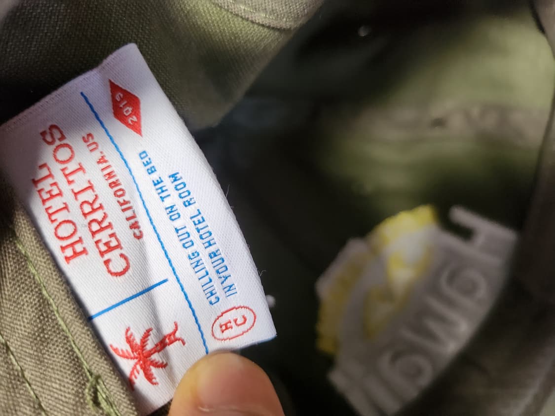 새상품)호텔세리토스 워시드모자 상품이미지4