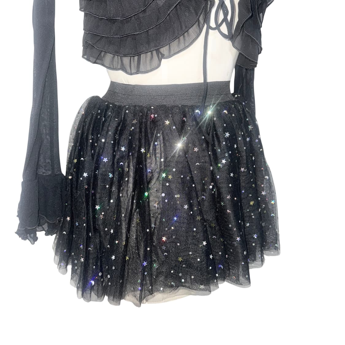 Milky way banding Skirt 상품이미지1