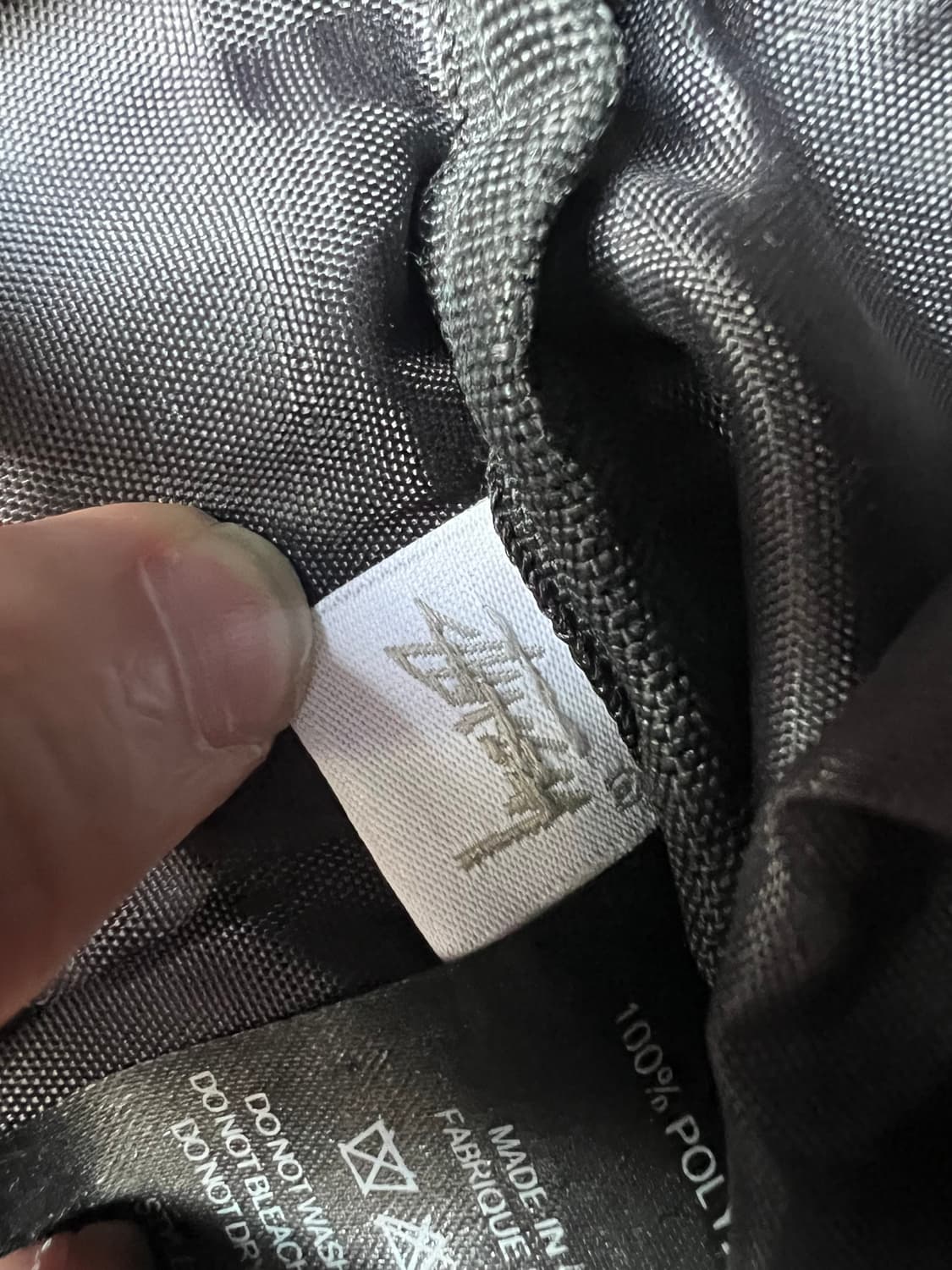 Stussy mesh backpack black 상품이미지5
