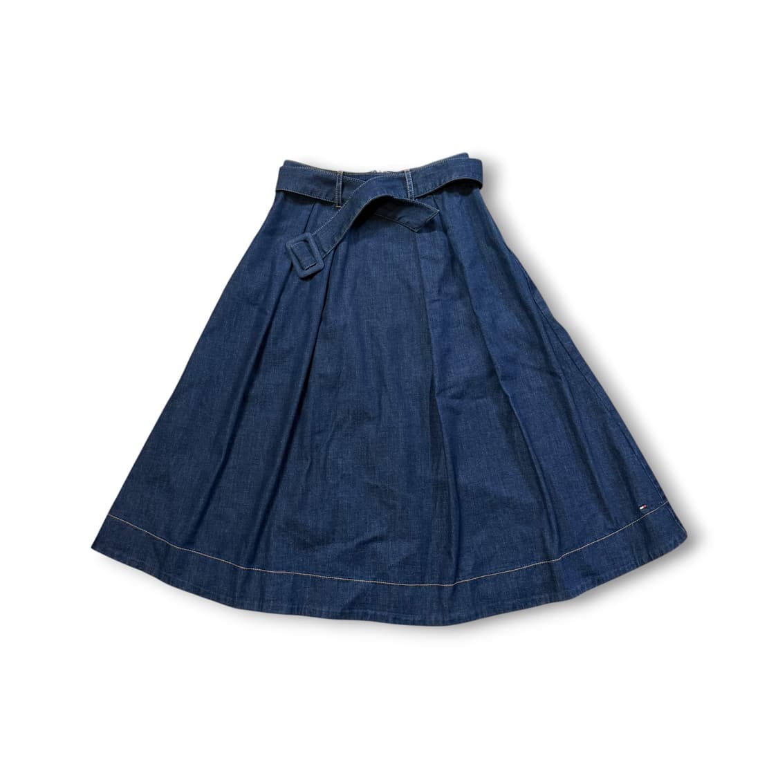 타미 힐 피거 데님 플리츠 스커트  상품이미지1