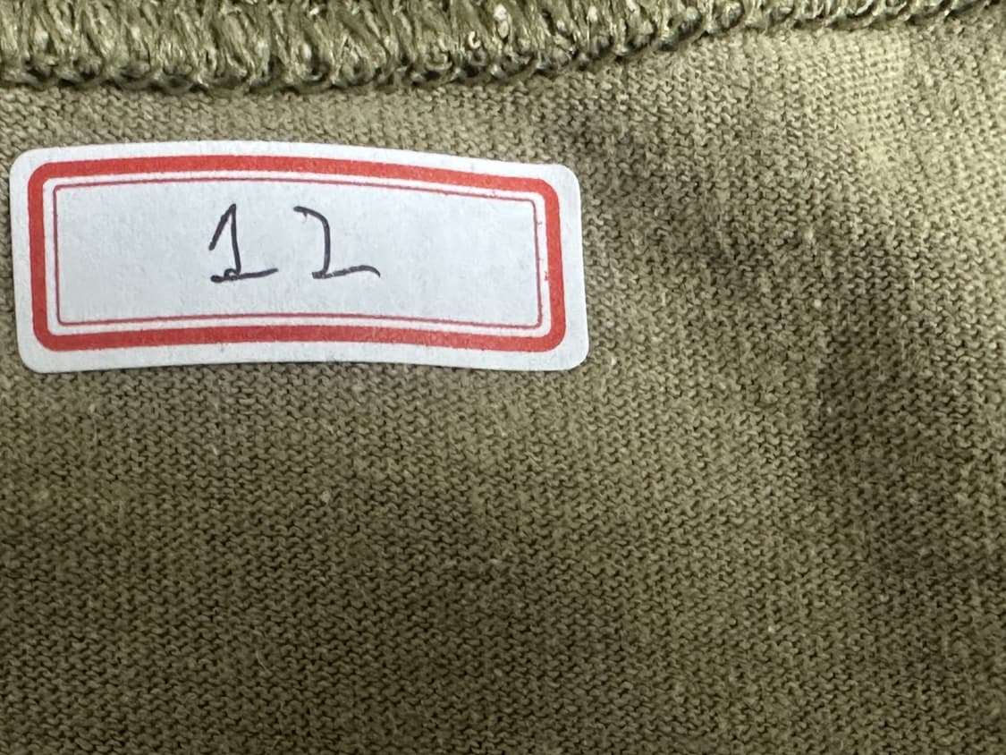 미군 카키색 라운드 반팔 티셔츠 (XL) (12) (만원샵) 상품이미지7