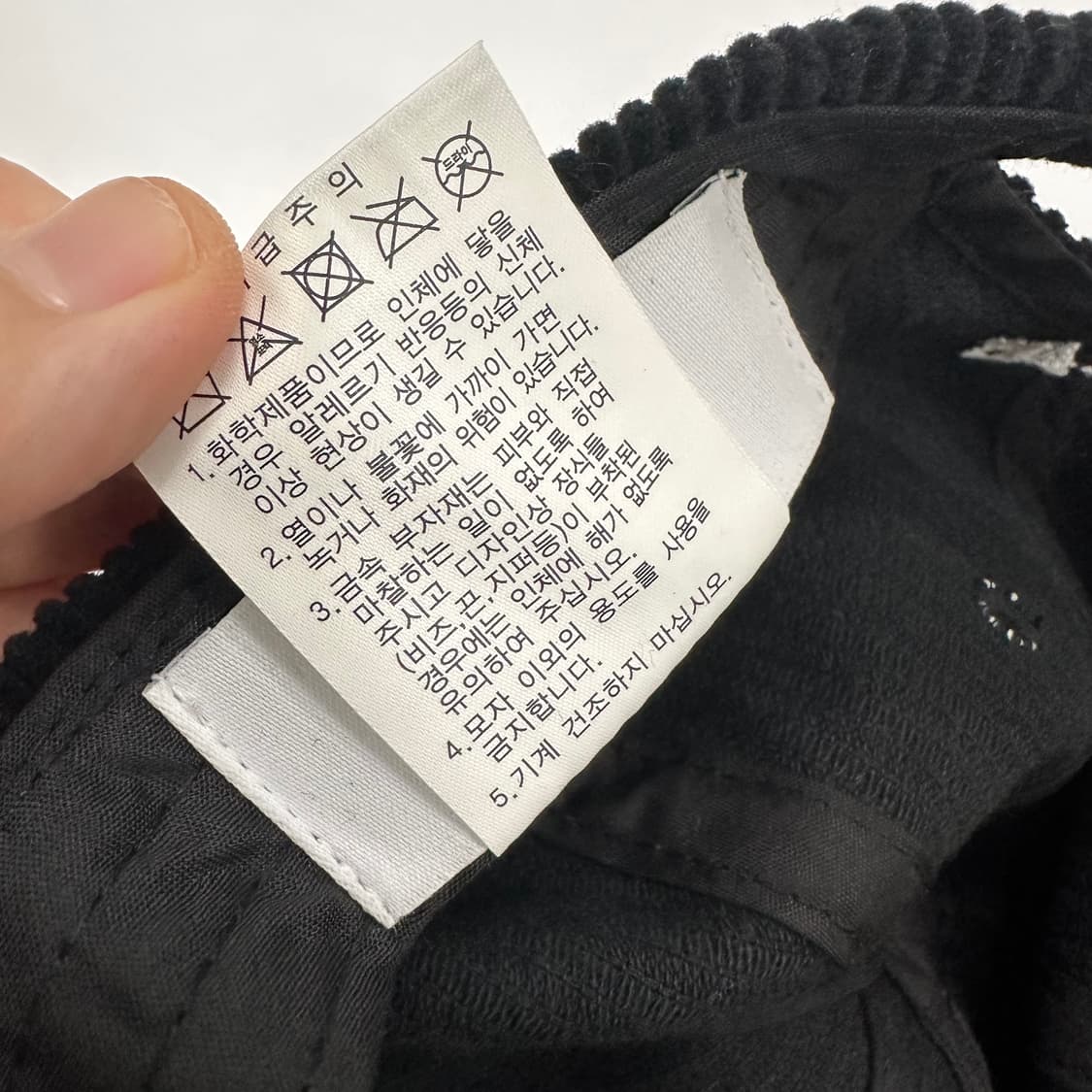 emis 이미스 코듀로이 볼캡 블랙 상품이미지6