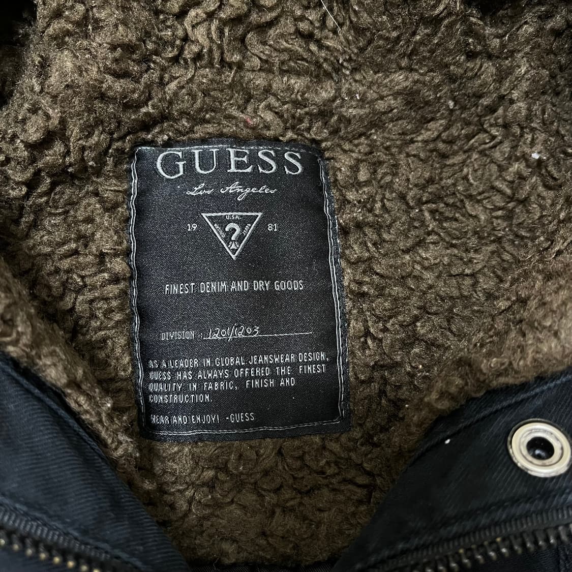 게스 GUESS 여성 쿼드포켓 양털 내피 후드 야상 점퍼 S(90) 상품이미지5