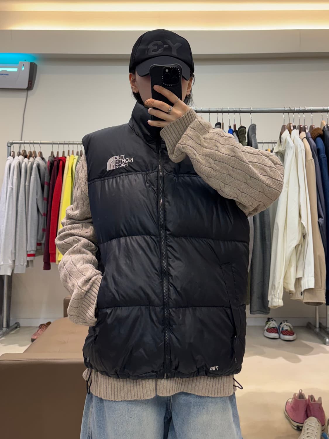 노스페이스 눕시 700 패딩 베스트 상품이미지7