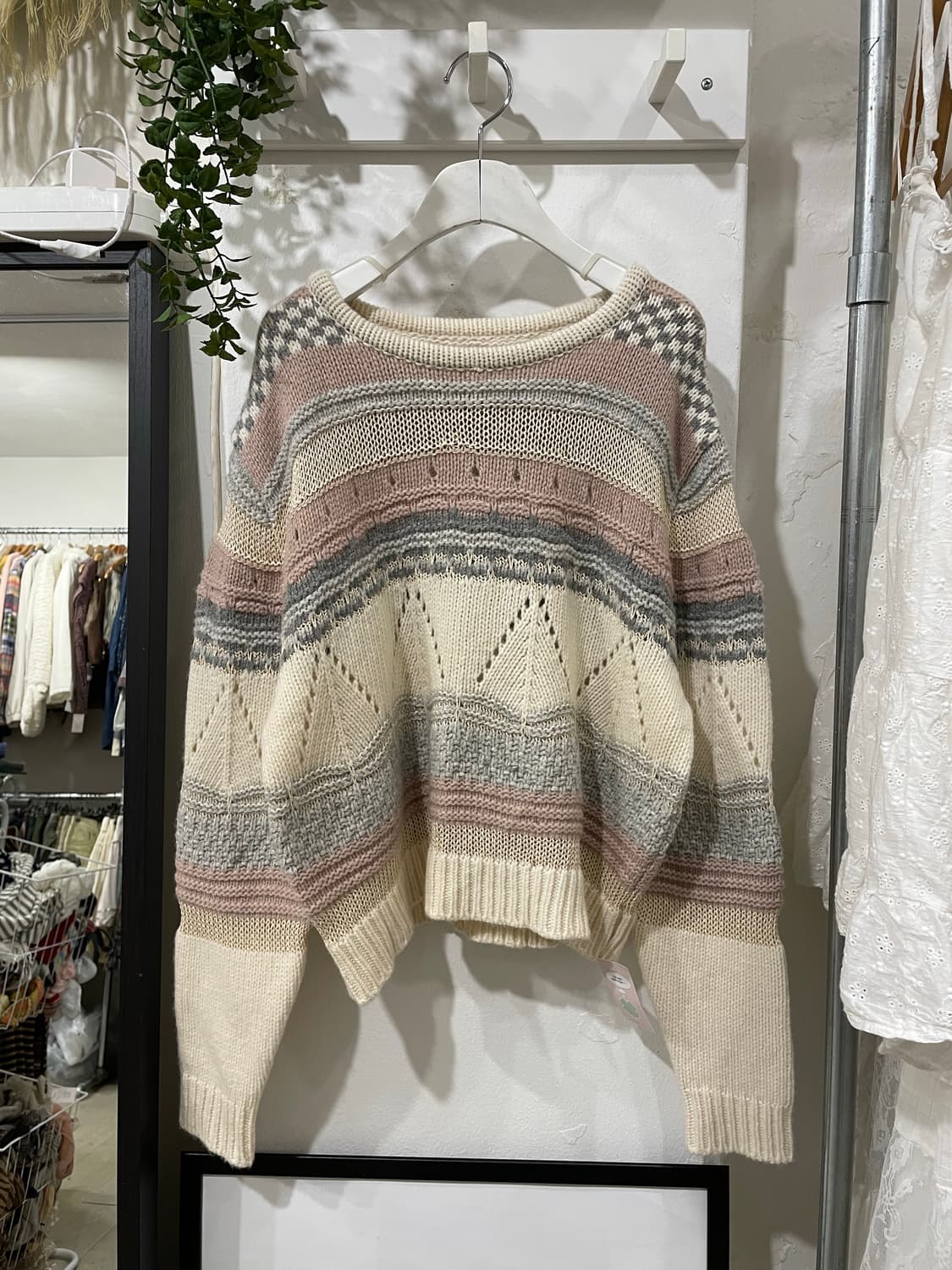 Dusty Rose Nordic Sweater 상품이미지7