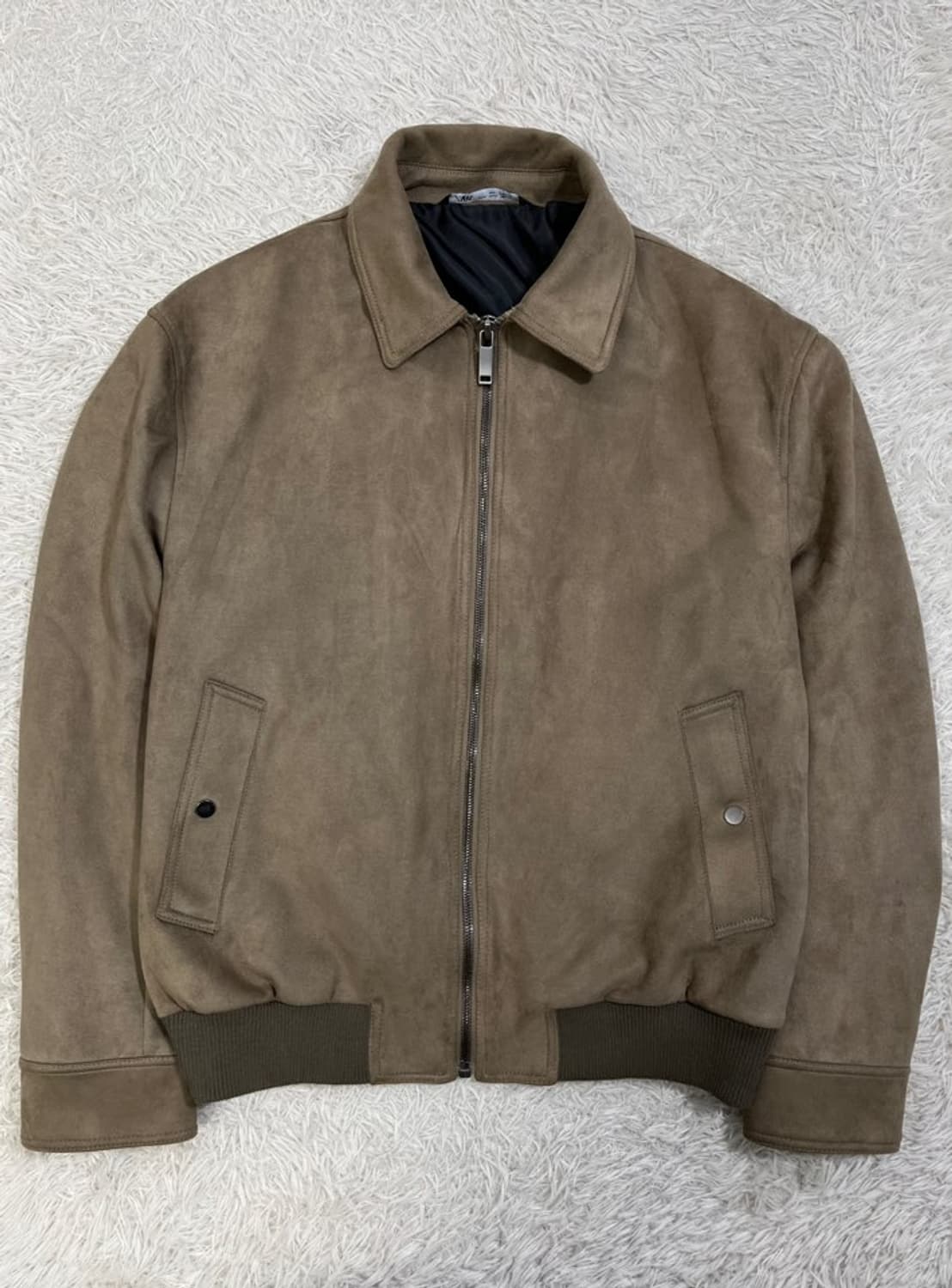 자라 스웨이드 집업 자켓/#2984 상품이미지1