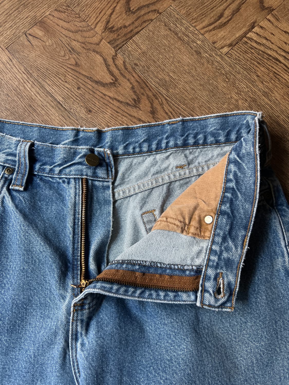 [36]칼하트 USA 빈티지 워싱 워크 데님 팬츠 상품이미지3