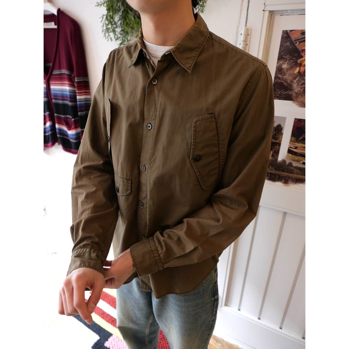 꼼데가르송 옴므 포켓 셔츠 상품이미지1