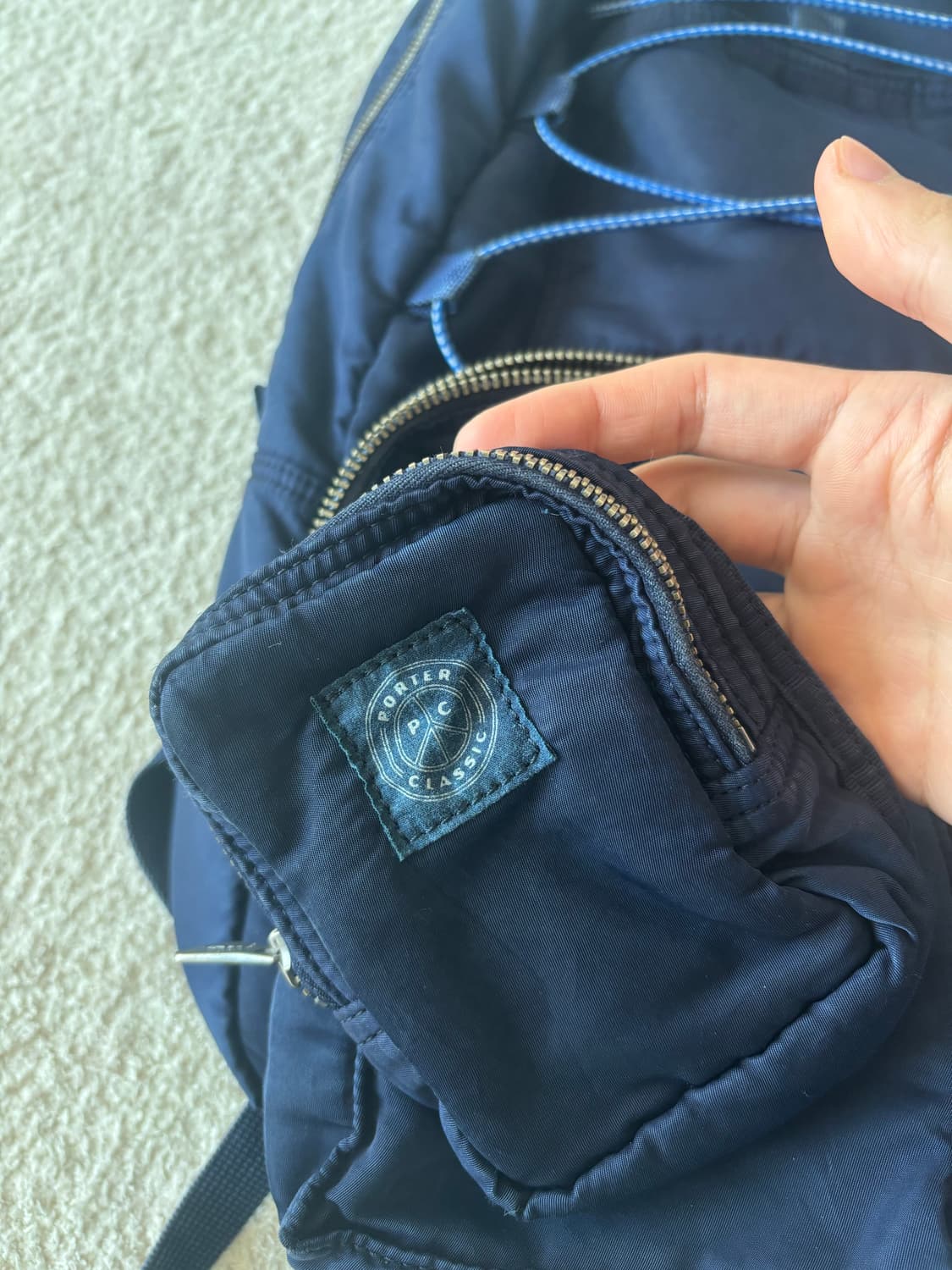 포터클래식 슈퍼나일론 데이팩 인디고 상품이미지3