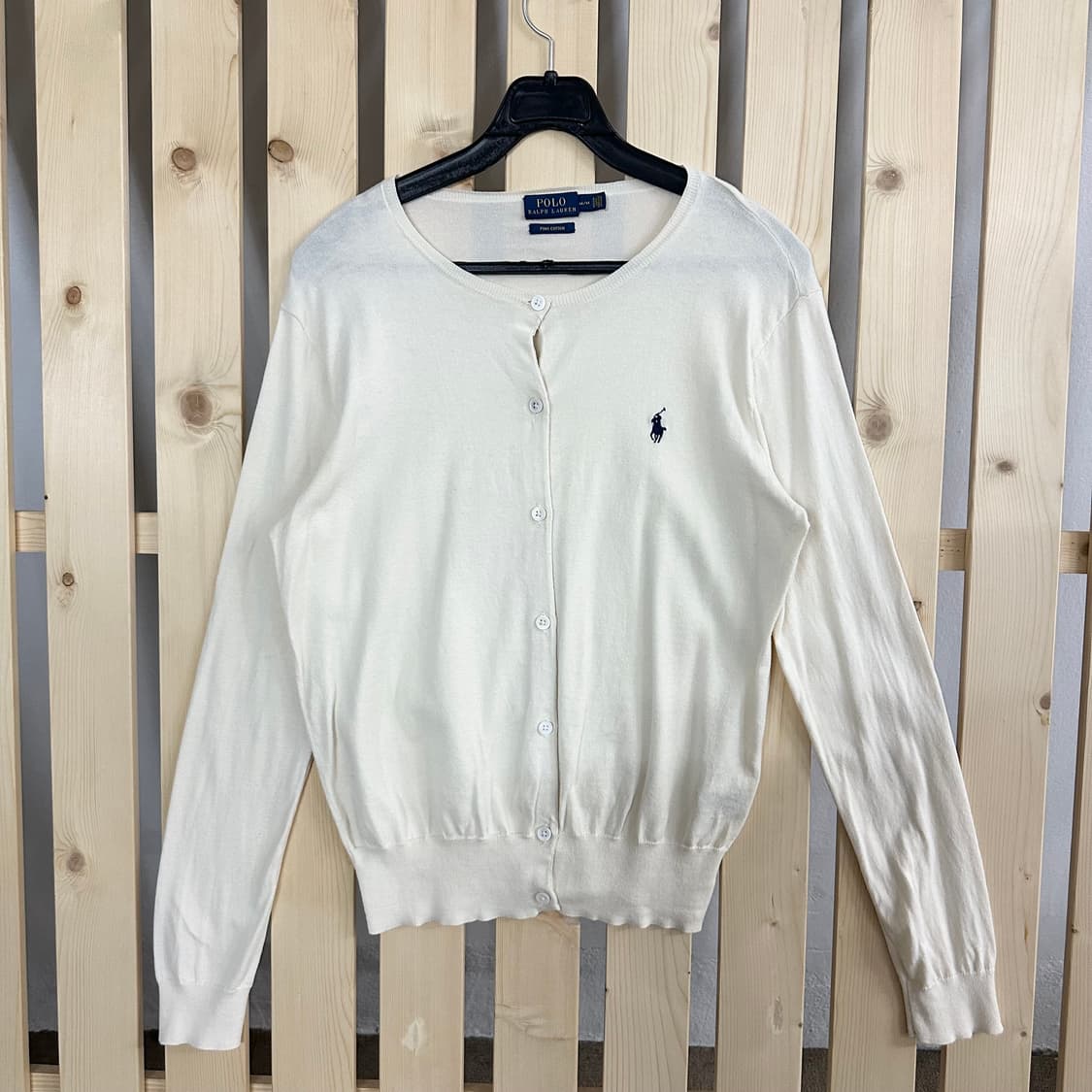 (S) 폴로 랄프로렌 크림 니트 가디건 상품이미지1
