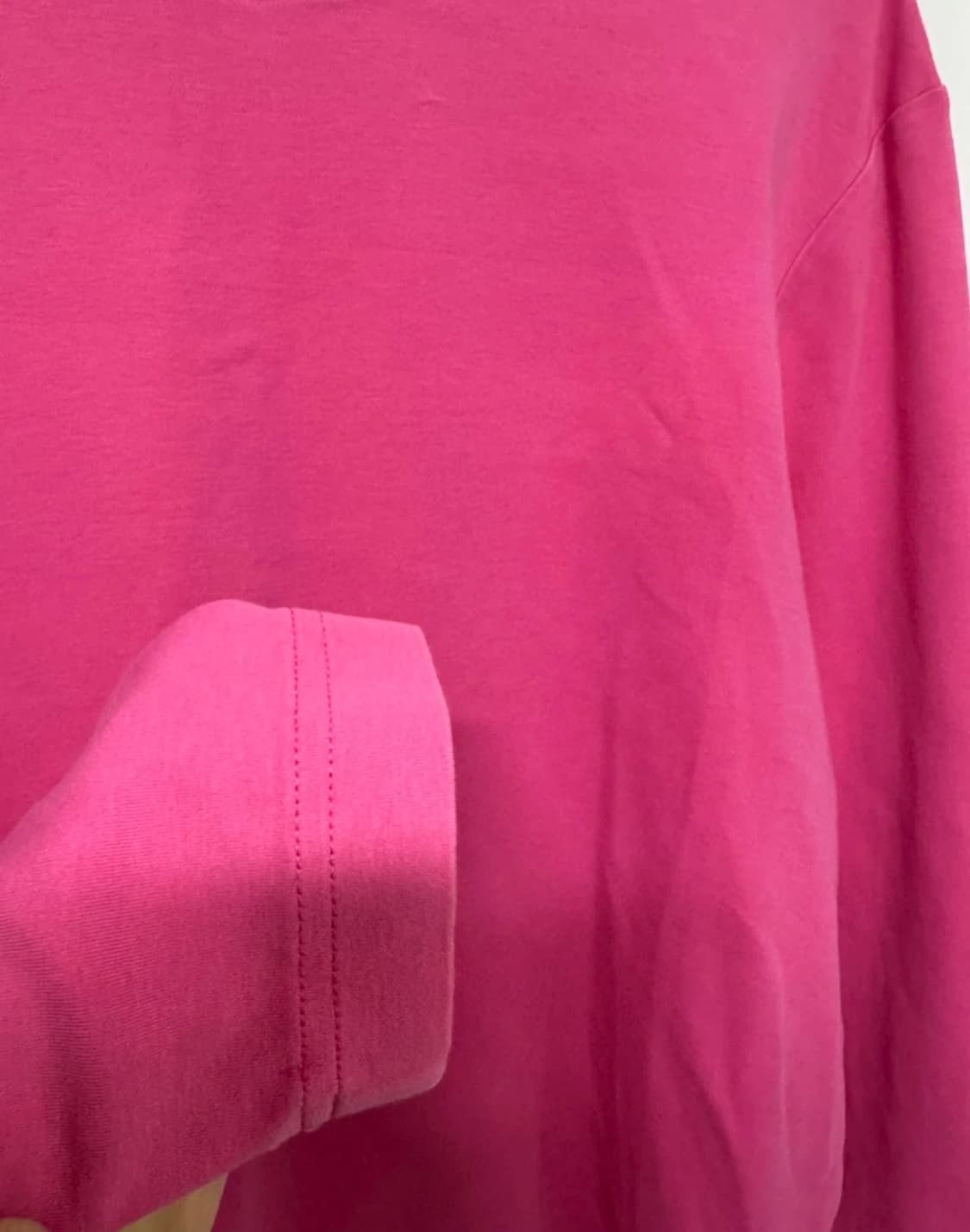 COS 핑크색 긴팔티셔츠 상품이미지5