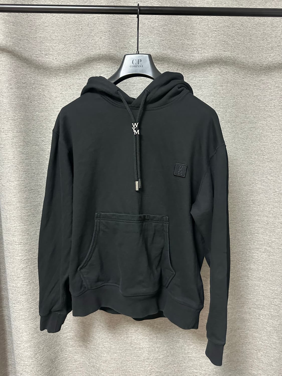  25FW 우영미 백로고 후드 블랙 (46) 상품이미지1