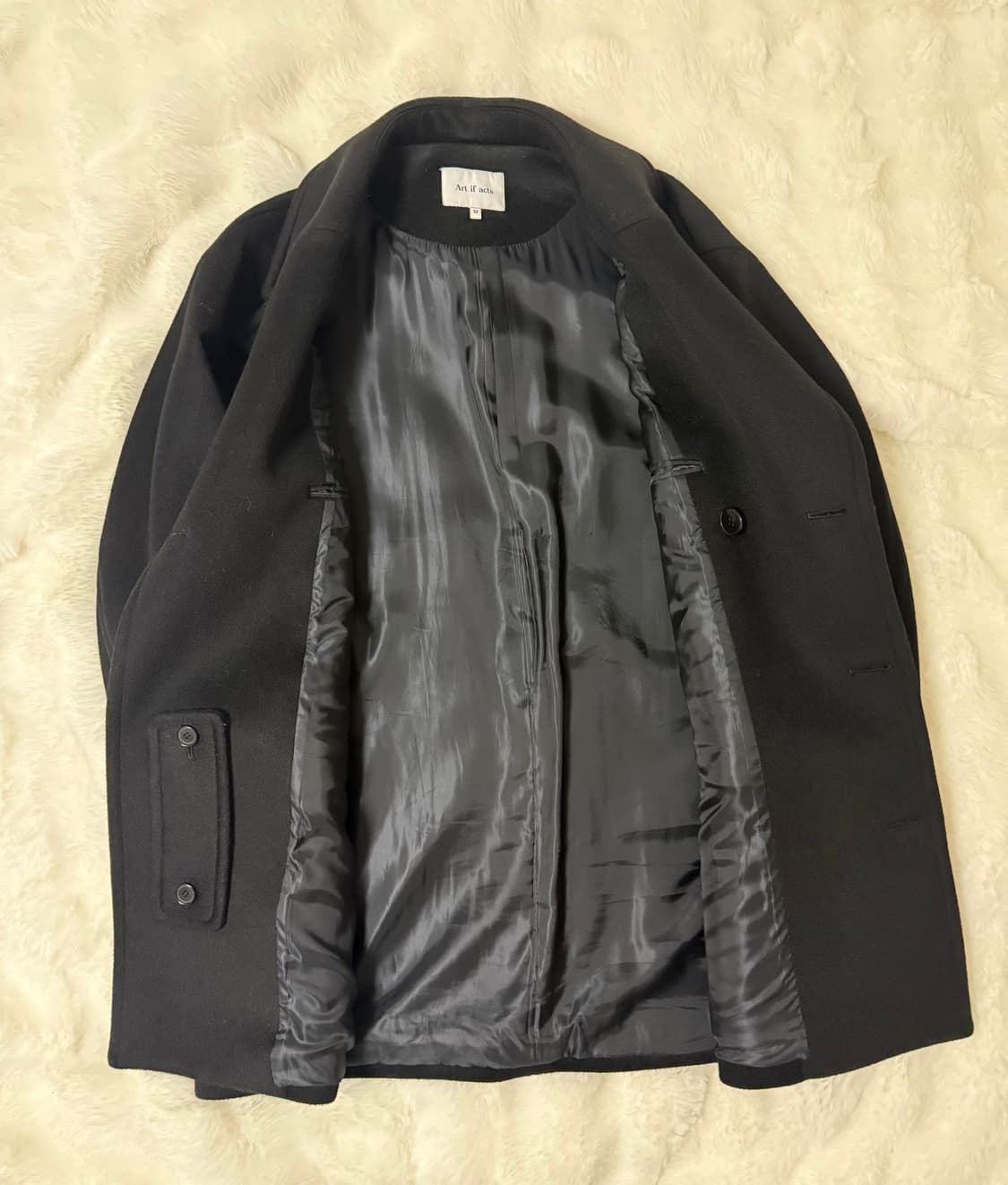 23FW 아트이프액츠 오버피코트 M 상품이미지5