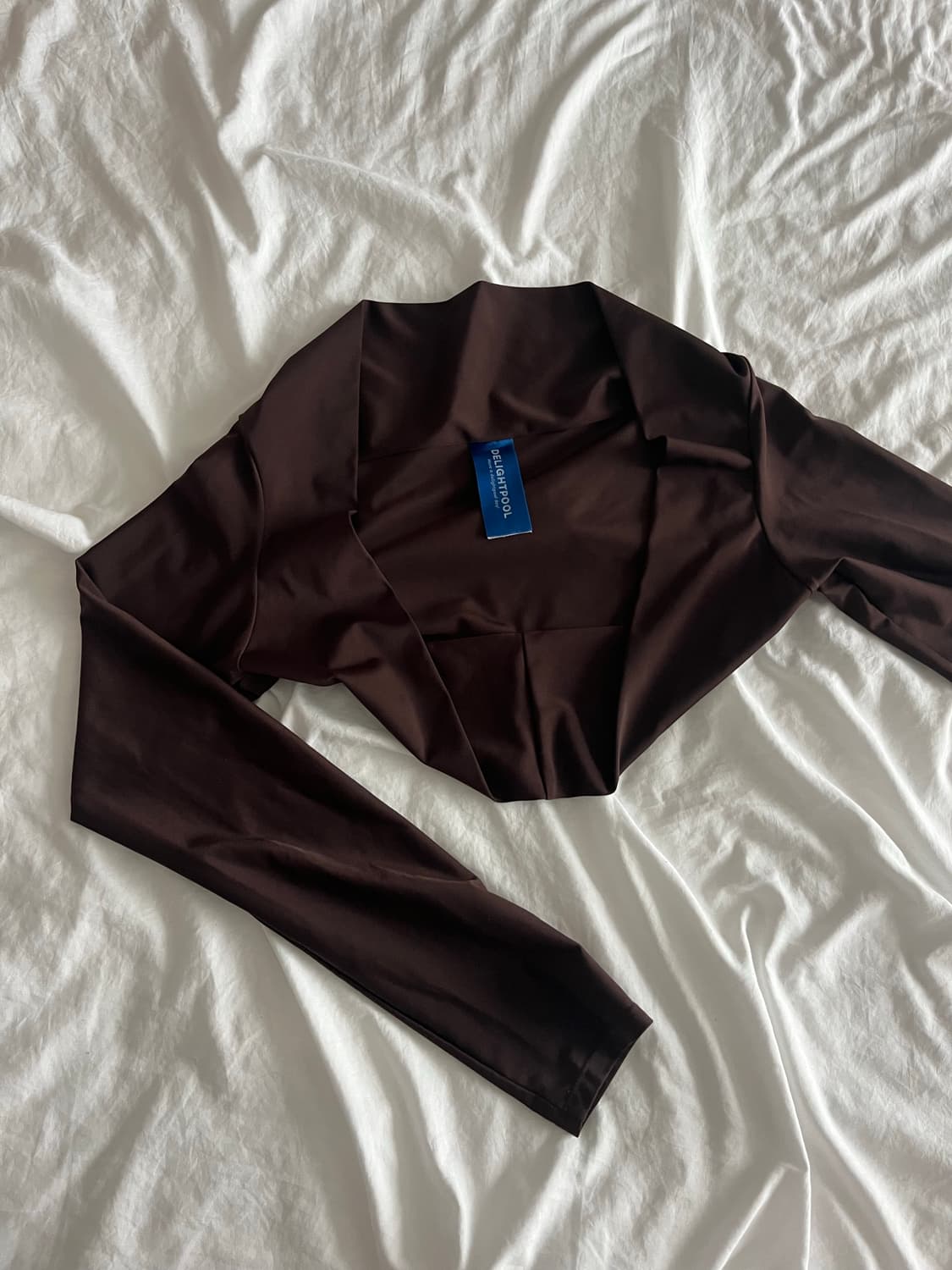 Delightpool 브라운 볼레로 M/L 상품이미지1