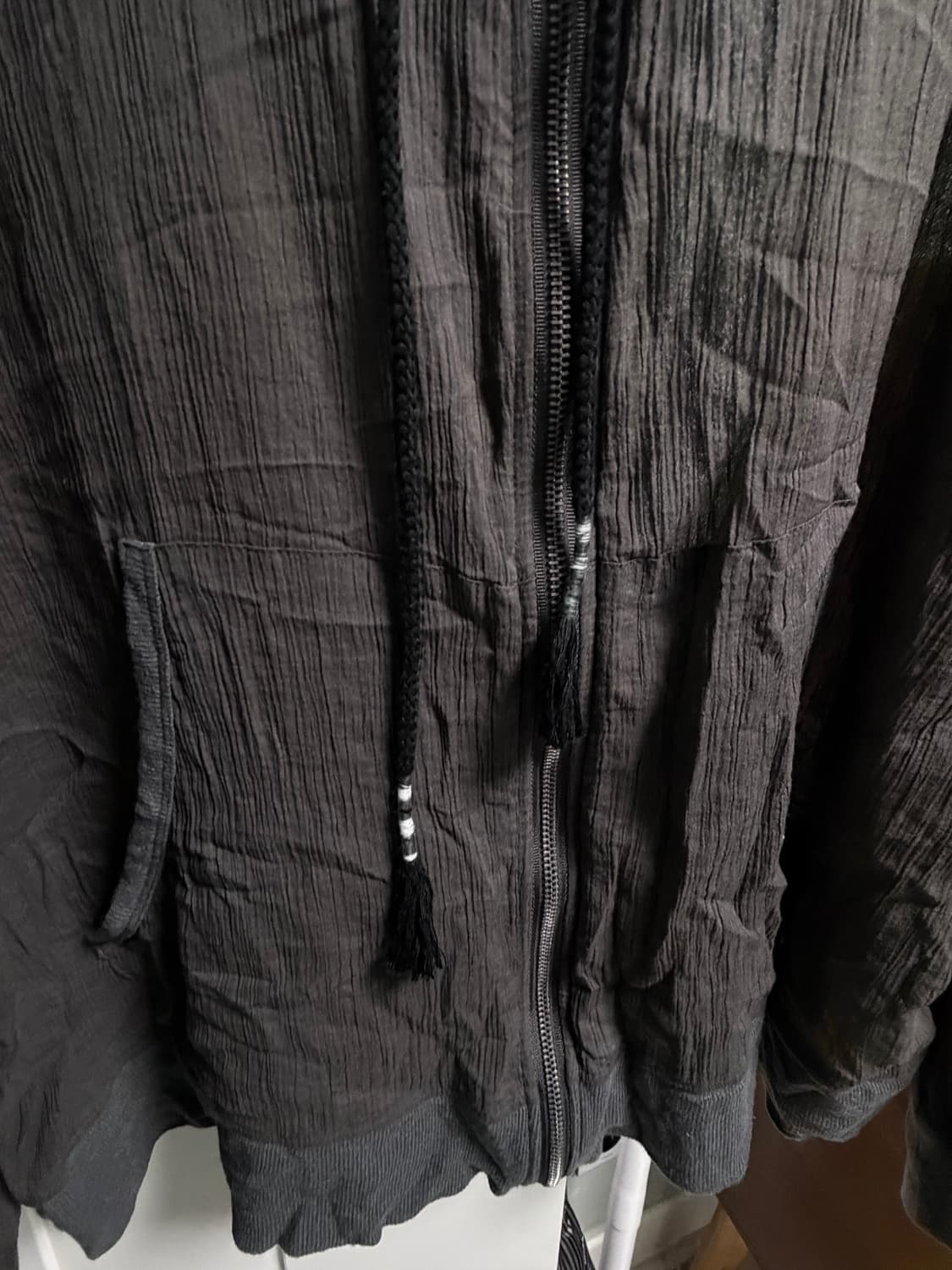 텐스댄스 차콜 후드집업 상품이미지4