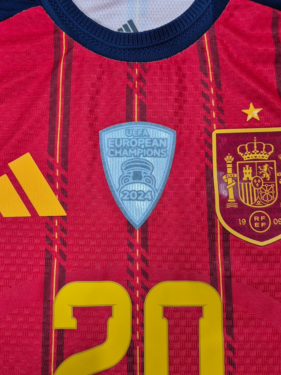 26-28 스페인 국가대표 월드컵 홈킷 페드리 유니폼 L 상품이미지5