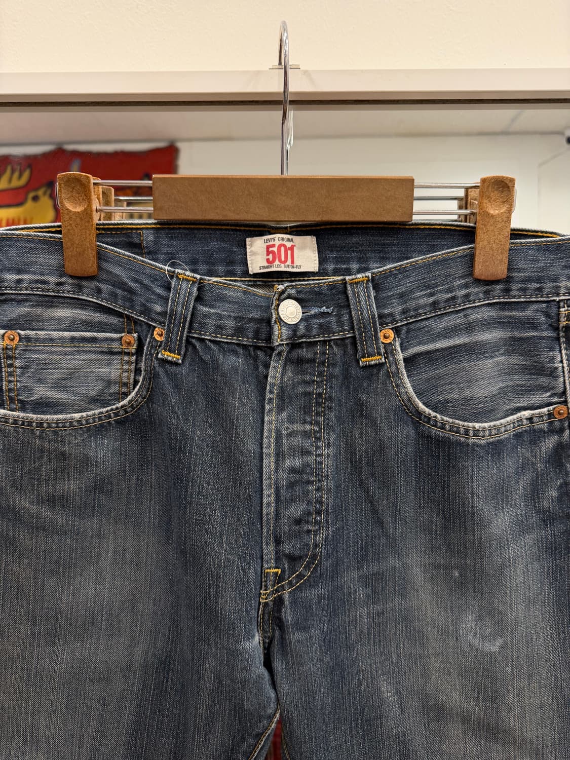 Levis 리바이스 501 데님 팬츠 (31-32inch) 상품이미지2