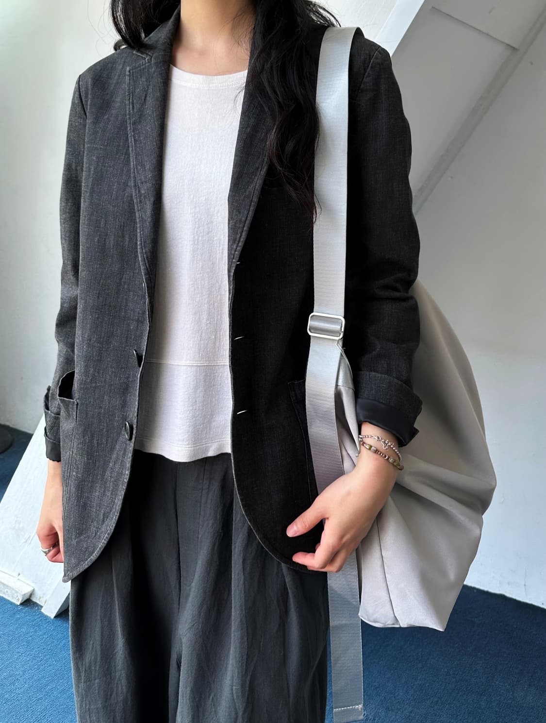Denim 3B design tailored jacket 상품이미지2