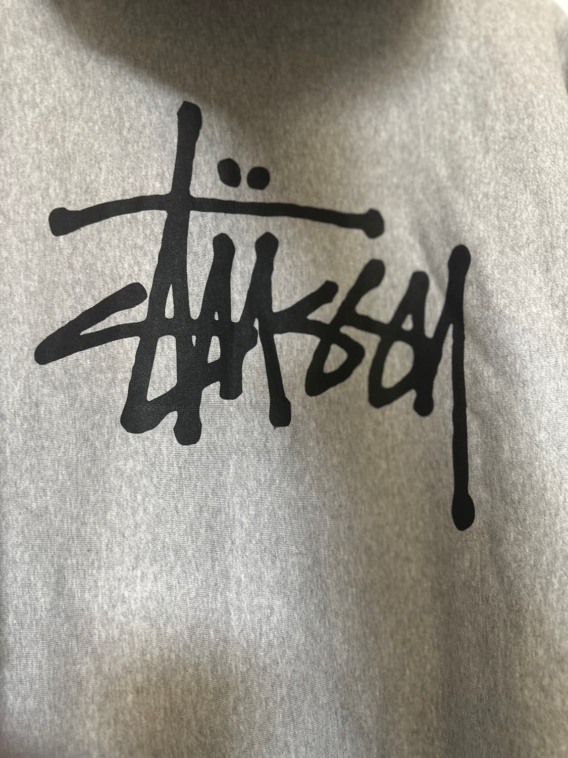 스투시 STUSSY 그레이 기모후드맨투맨 상품이미지5
