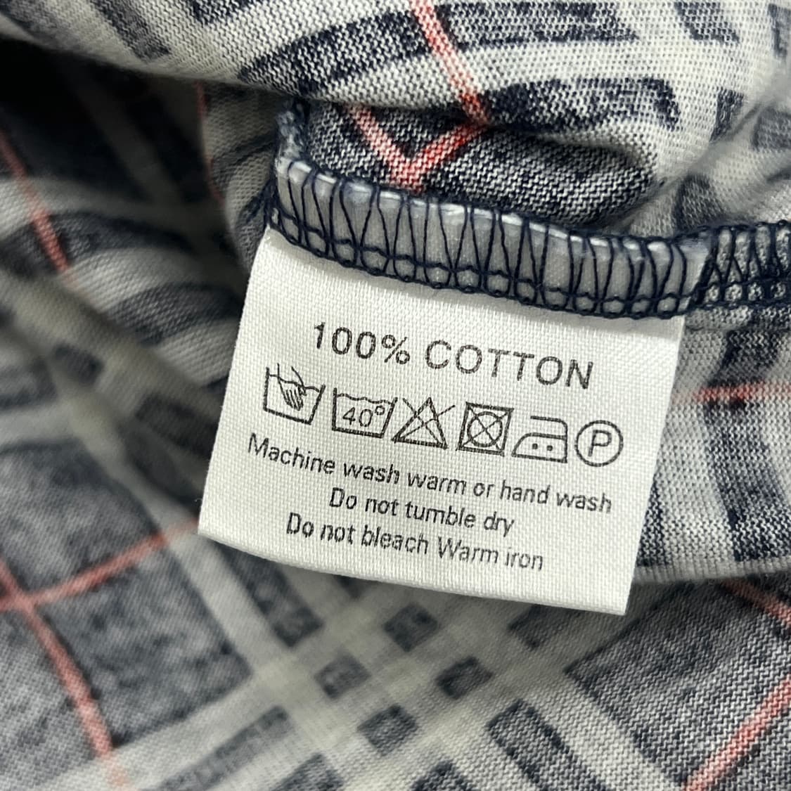 버버리 빈티지 노바 체크 반팔 폴로 셔츠 M 상품이미지7