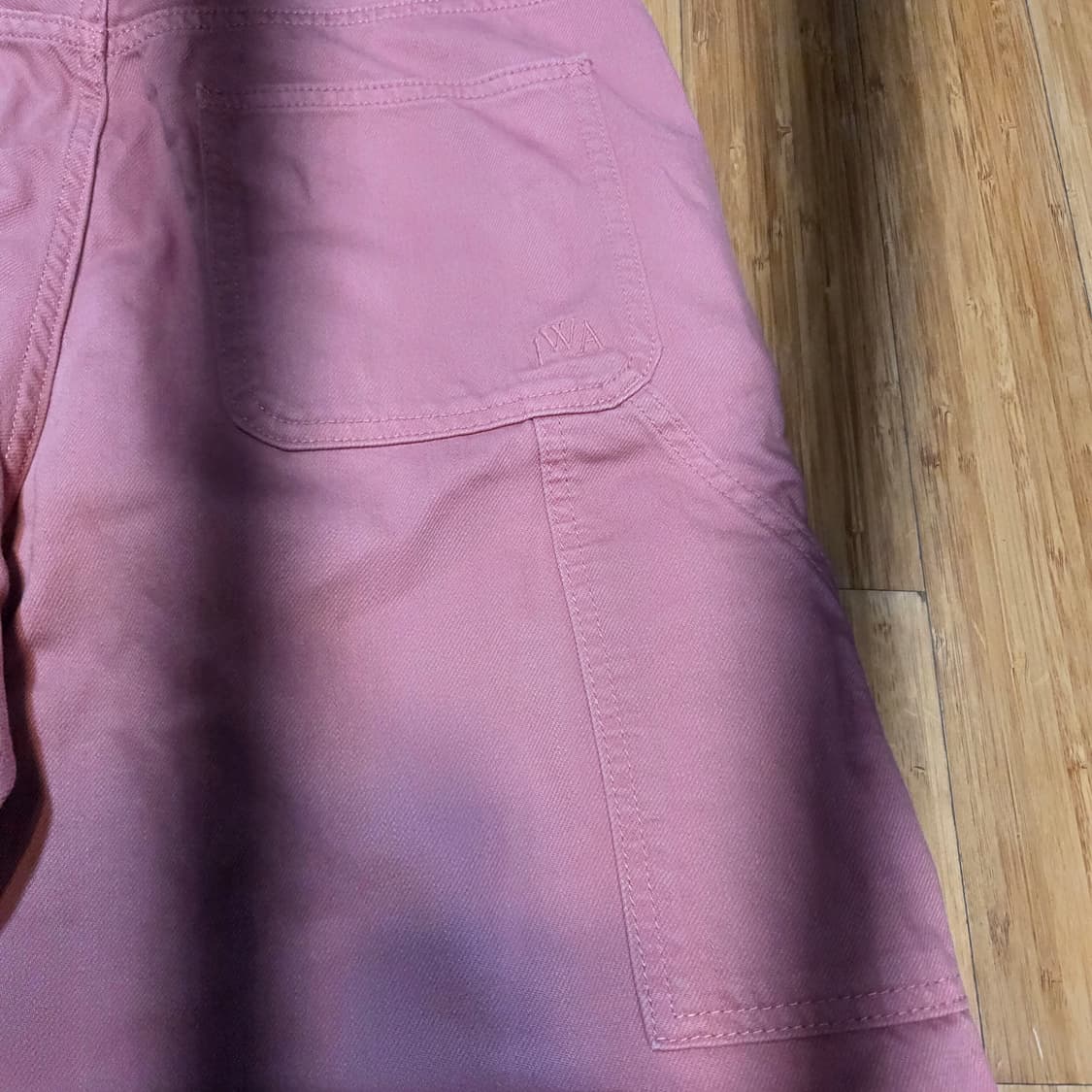 유니클로 X JWANDERSON 핑크 카펜터 코튼 팬츠 (W26) 상품이미지3