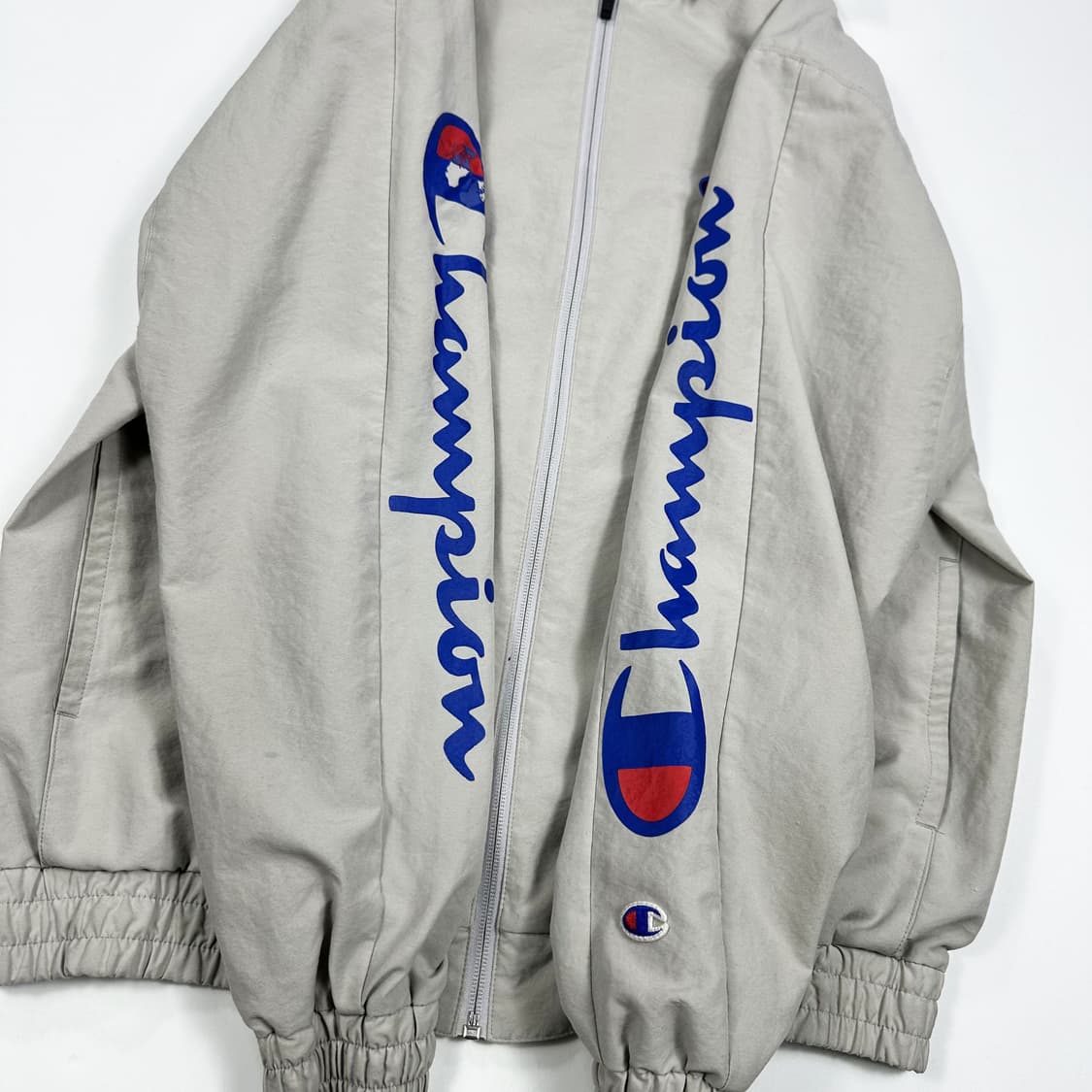 챔피온 애슬레틱 사이드라인 바람막이 자켓 (XL) 상품이미지4