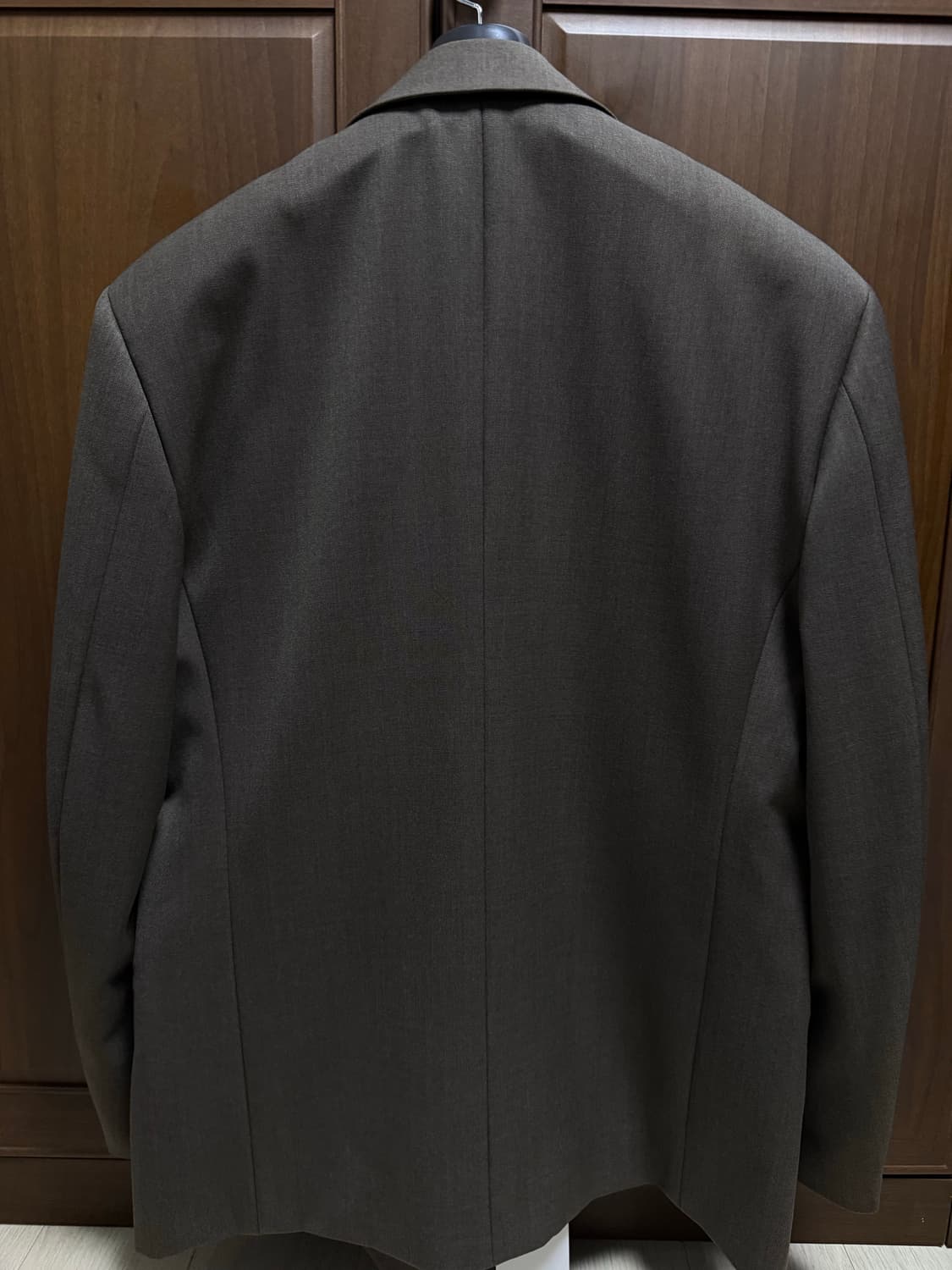 토니웩 25FW 멜란지 울 더블 브레스티드 자켓 L 새상품 상품이미지4