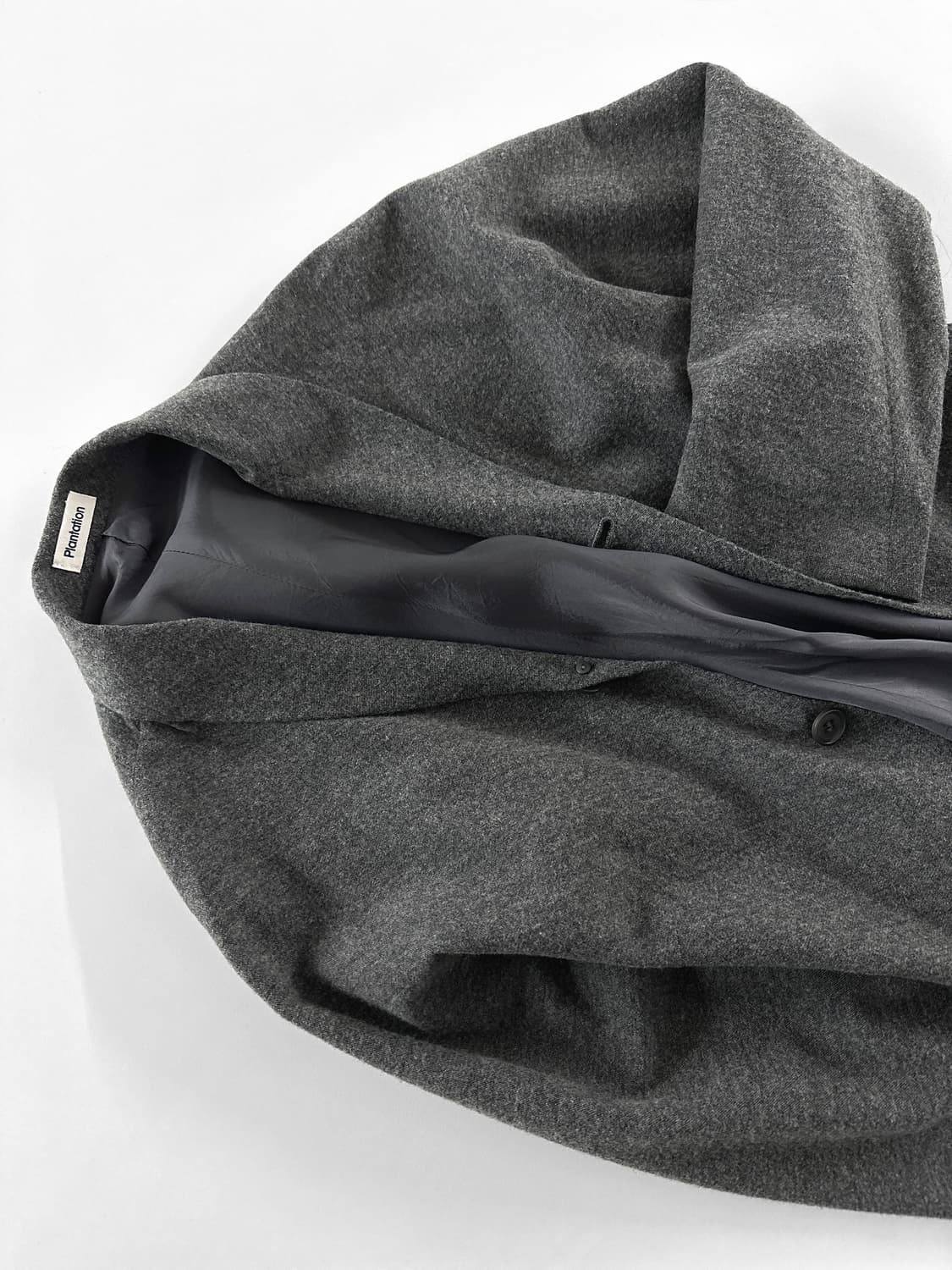 90~00s 플랜테이션 바이 이세이 미야케 돌먼 슬리브 자켓 상품이미지1