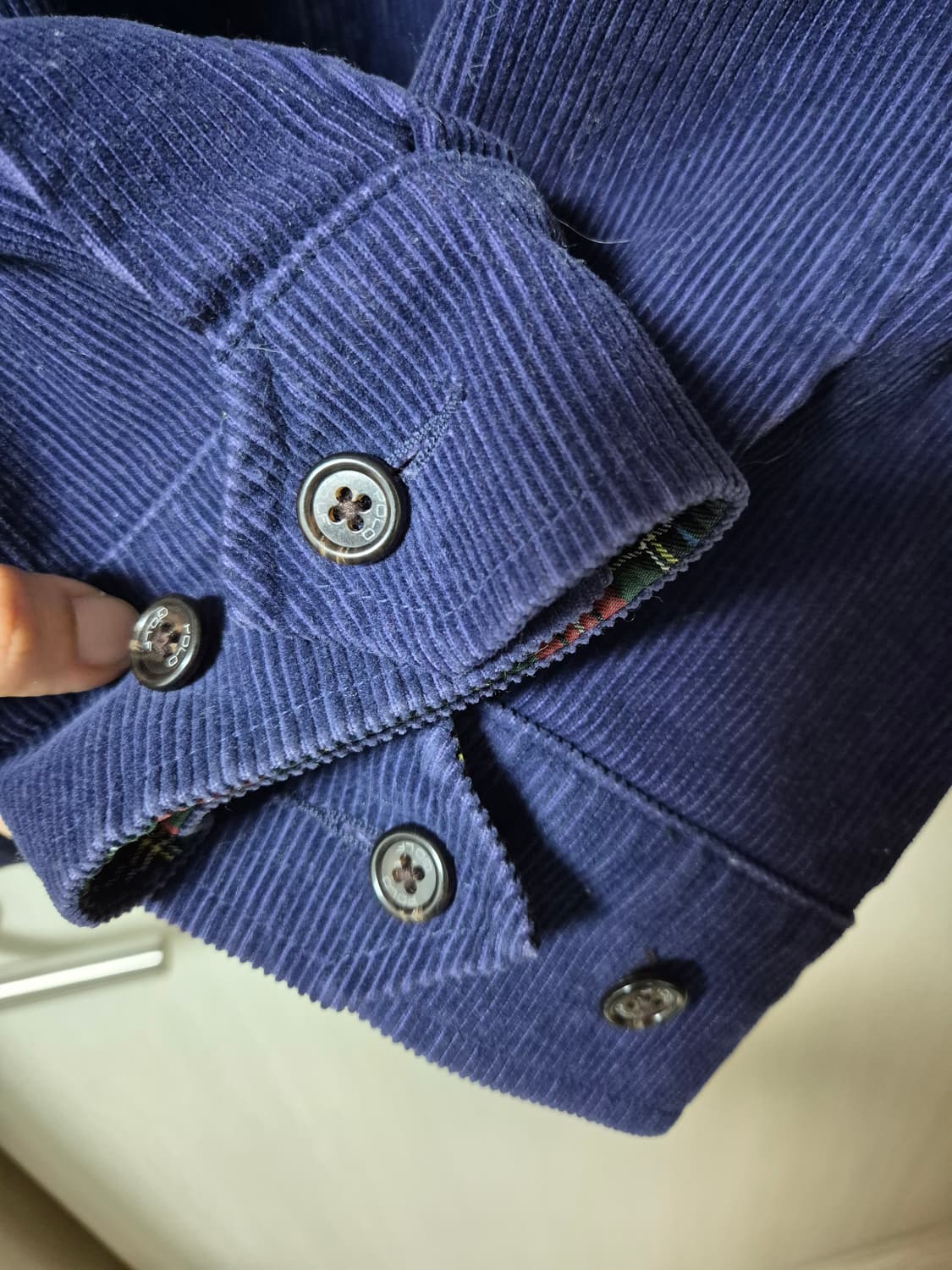 폴로 랄프로렌 골프 코듀로이 자켓 네이비 점퍼 라지 상품이미지9